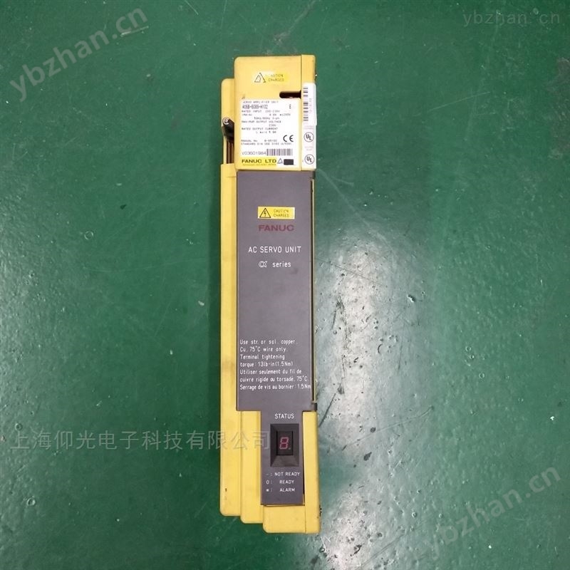FANUC发那科伺服放大器上电显示8号报警维修 LED驱动器