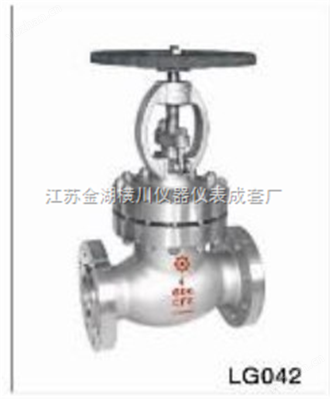 不锈钢美标法兰截止阀