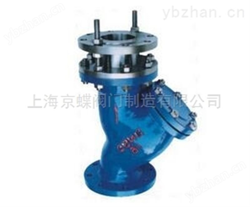 上海标一阀门Y型拉杆伸缩过滤器-过滤阀