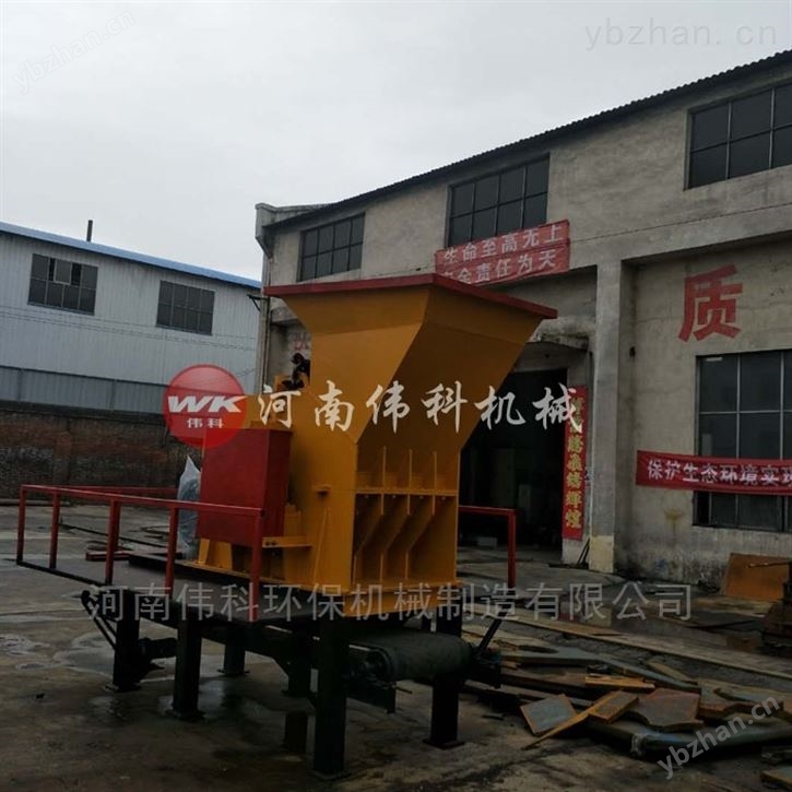 废物利用马达转子粉碎机金属废钢破碎机特点