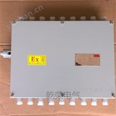 BXK双电机眼镜阀防爆接线箱