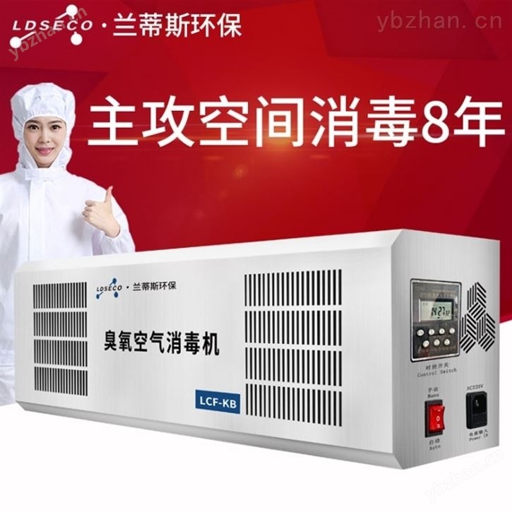 垃圾中转站空间净化壁挂除臭臭氧空气消毒机 臭氧发生器